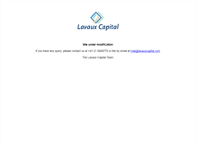 Tablet Screenshot of lavauxcapital.com
